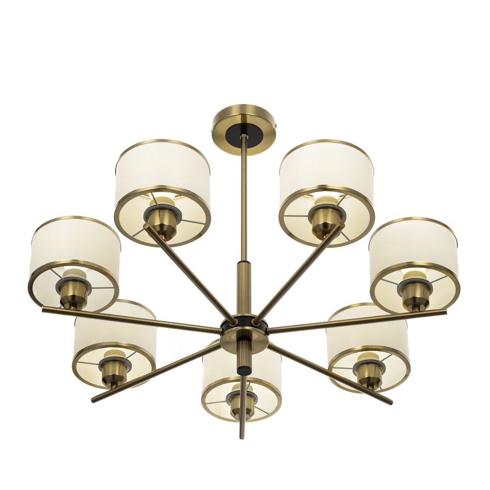 Citilux ALTON CL421273 Люстра на штанге с абажурами Бронза