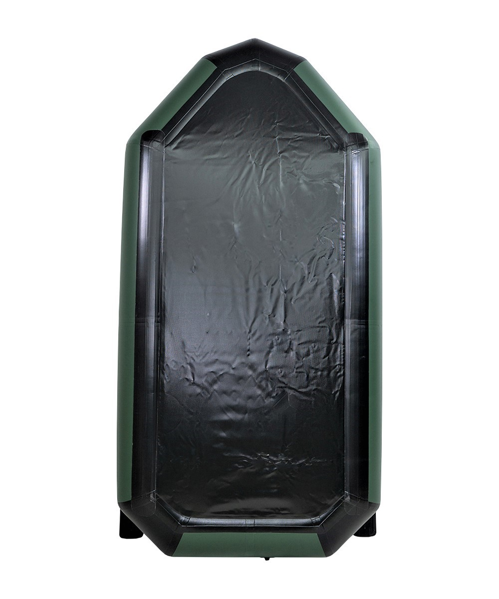 Броня-260 M зеленый-черный (лодка ПВХ с усилением)