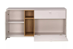 Бэль Тумба 10.91 Дуб Золотой / Белый