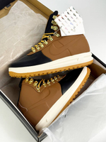 Кроссовки Nike LunarForce 1 на меху #B52 (корич.)