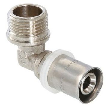 Пресс-фитинг Угольник VALTEC 26х3/4" с наружной резьбой (арт. VTm.253.N.002605)