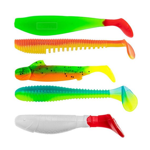 Набор приманок на щуку. Река 5шт/упак SET#1 (HS-PR-SET1) Helios