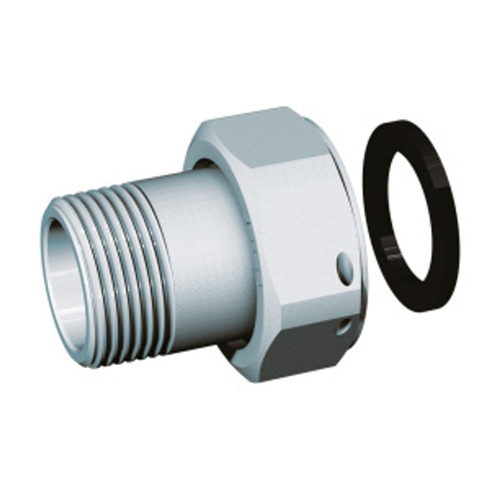 Американка хром. 1/2”НР-3/4”НГ под пломб.