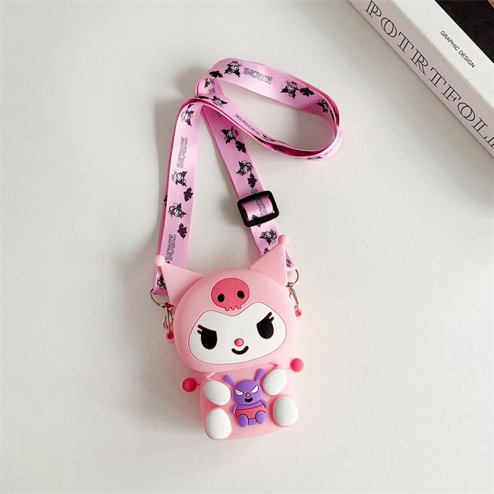 Детская сумка через плечо &quot;Kuromi Pink mini&quot;