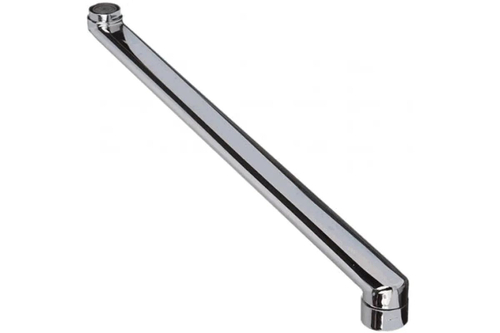 Гусак для ванны плоский L-образный 40 см