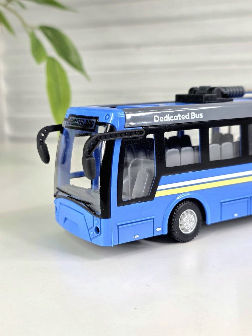 Машинка Троллейбус на радиоуправлении синий (201318905)