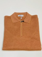 Лонгслив мужской,Поло с длинным рукавом