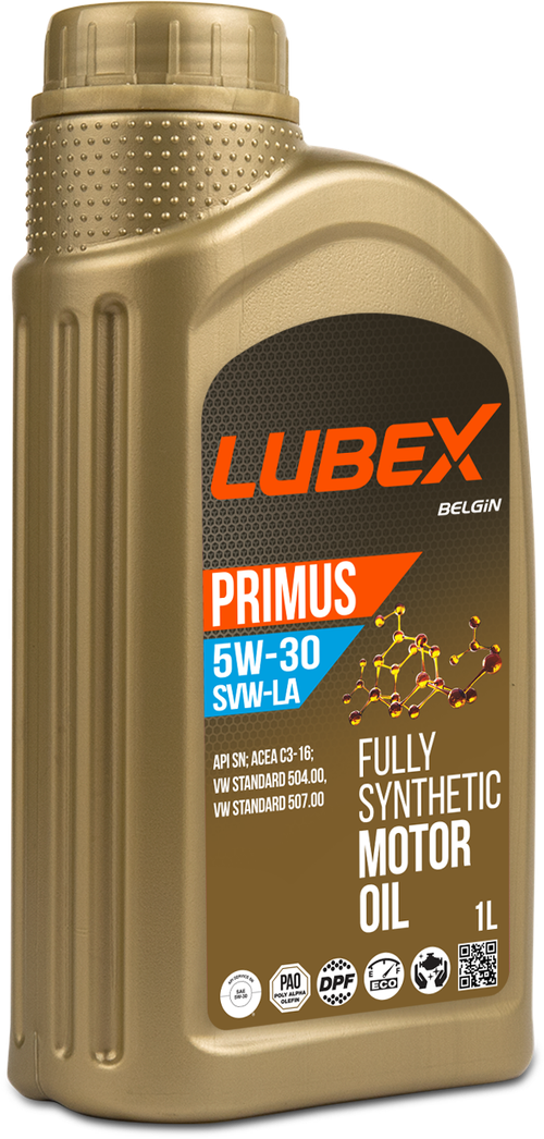 Масло Lubex Primus SVW-LA 5W30 SN C3 TT (1л) ПАО-синтетика