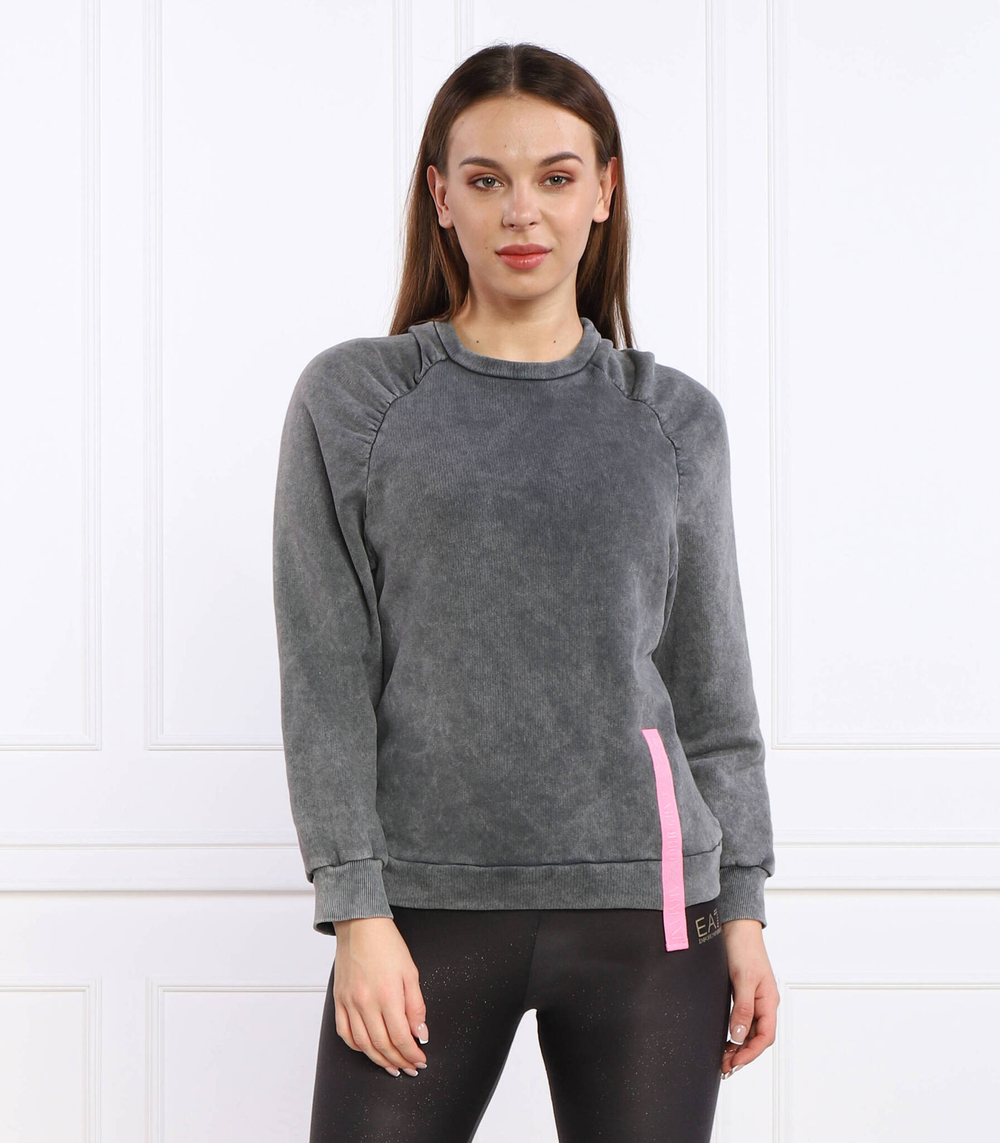 Худи EA7 - графитовый(3RTM30 TJLPZ)