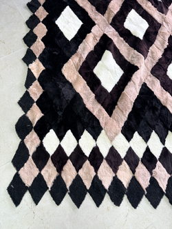 Покрывало меховое ковер из шкуры овчины