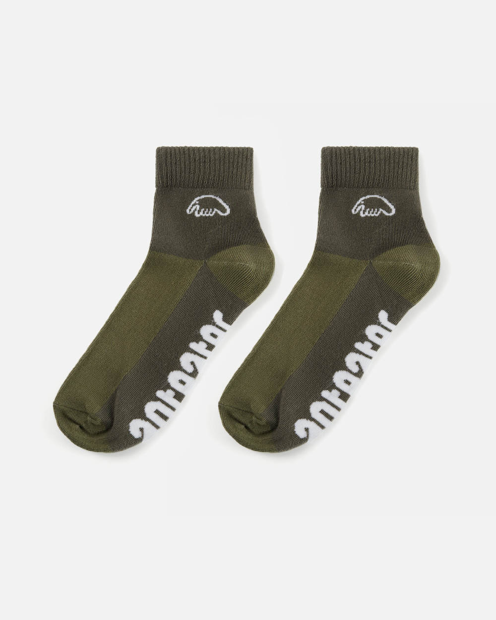 Носки ANTEATER LOW_Socks-Green-Logo