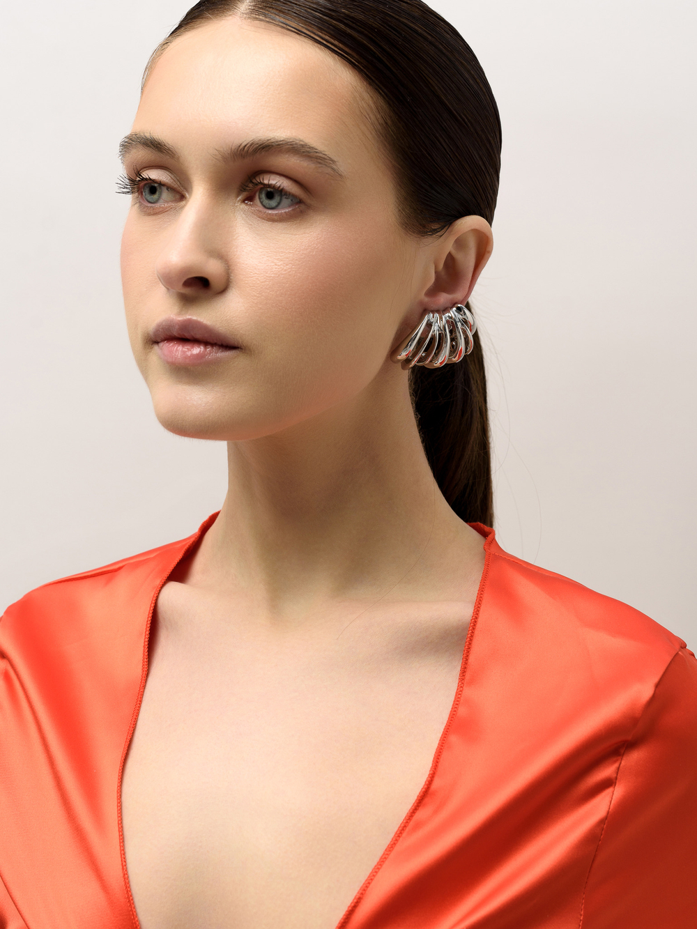 Серьги "Edge" Silver