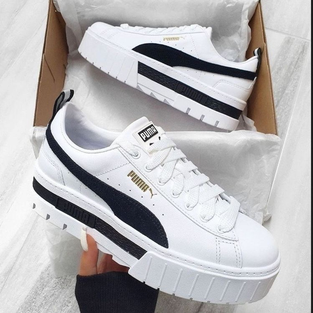 Puma Mayze White Black