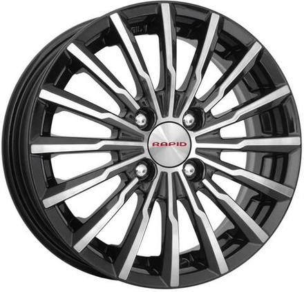 K&K Акцент 5.5x14 4x100 ET 45 Dia 67.1 (алмаз черный)