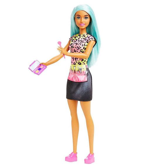 Barbie Визажист Разноцветные волосы HKT66