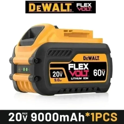 DEWALT DCB612 2024 год FLEXVOLT 20 В/60 В MAX Батарея Литиевая батарея с максимальным временем работы 12,0 Ач