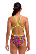 Купальник FUNKITA Girl's Swan City (Single Strap)