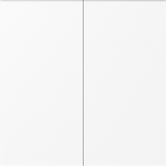 Клавиша 2-я, глянцевый белый, серия A07