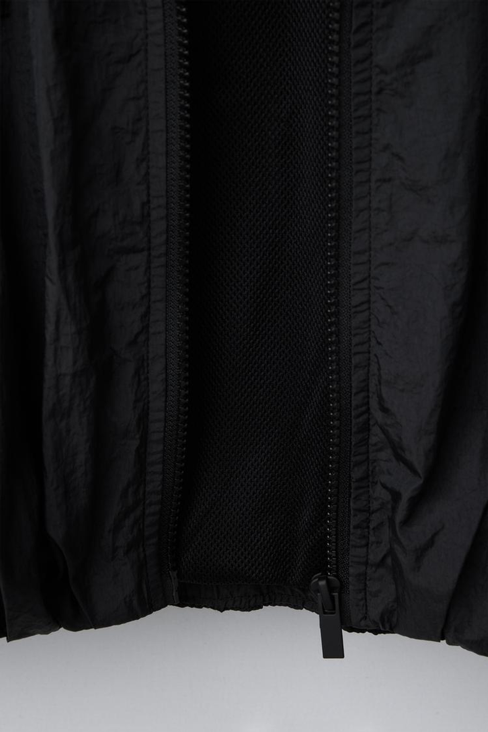 ZARA ДОЖДЕВИК С КРУЖЕВОМ, ЧЕРНЫЙ