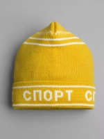 Осенняя шапка для мальчика в стиле СССР