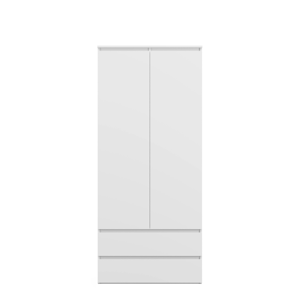 Шкаф распашной 2 ящика Марм со штангой и полками