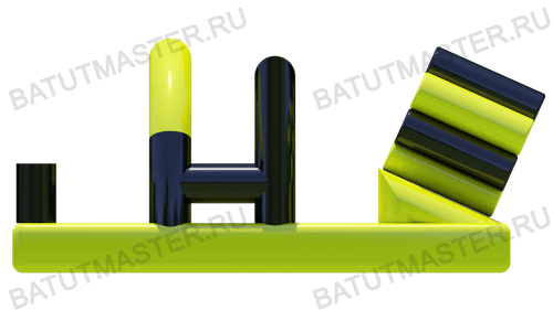 Надувной модуль препятствий «Бинокль»