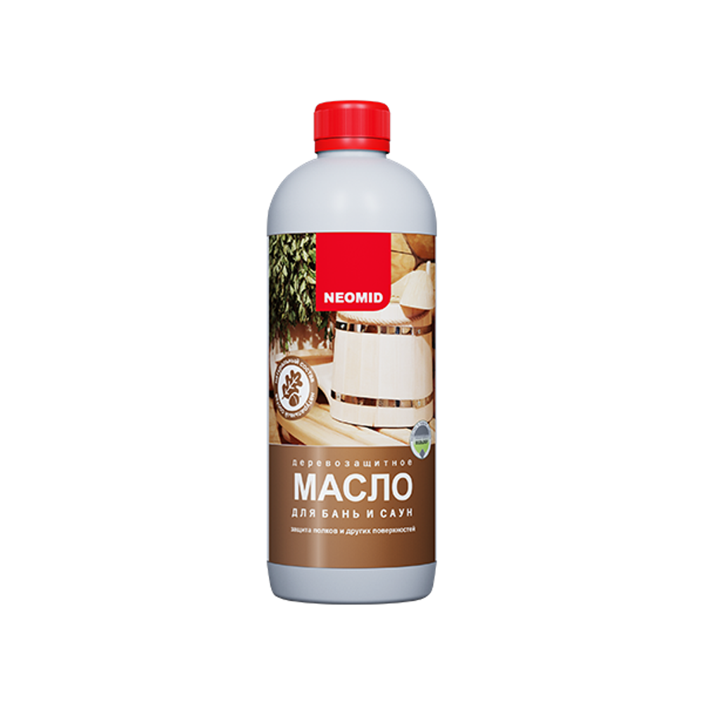 Масло деревозащитное для бань и саун NEOMID