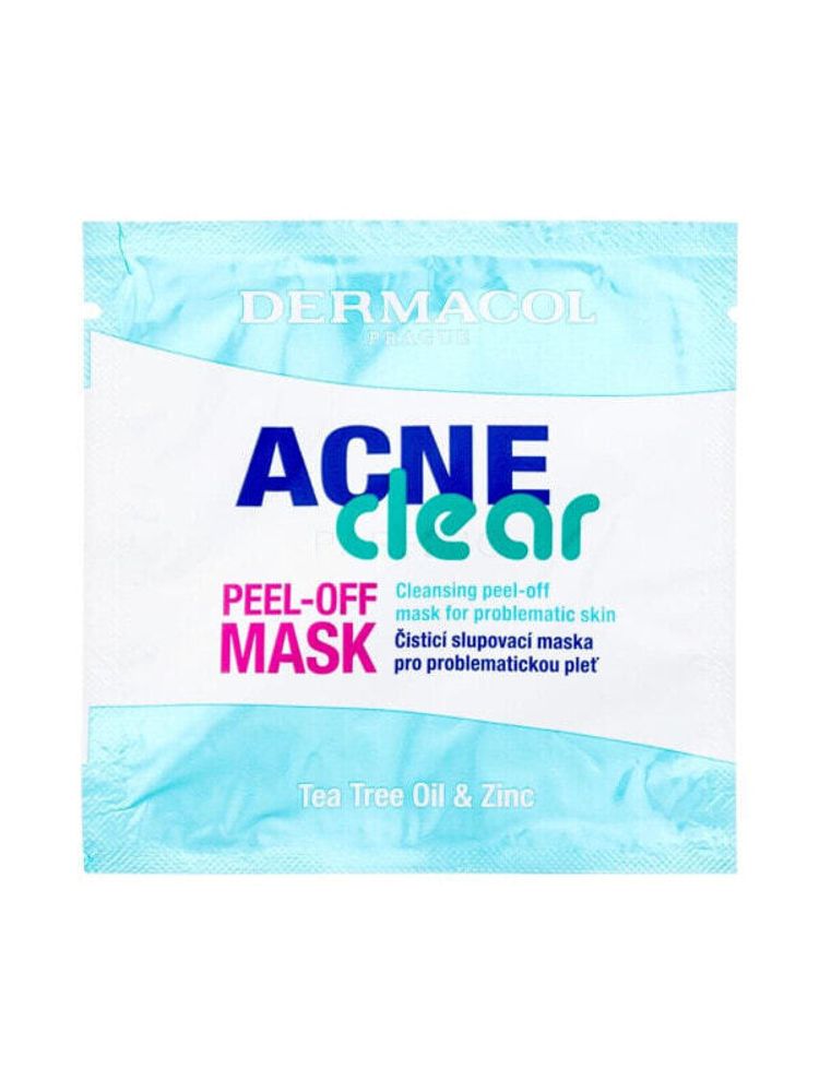 Маски Dermacol AcneClear Peel-Off Mask 8 ml gesichtsmaske für Frauen