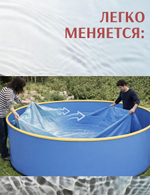 Плёнка-вкладыш для купели 1,7 х 0,8 м.