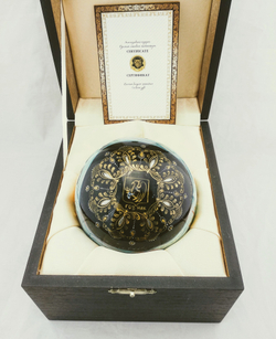 Шар новогодний с логотипом или по индивидуальному сюжету (ручная роспись)