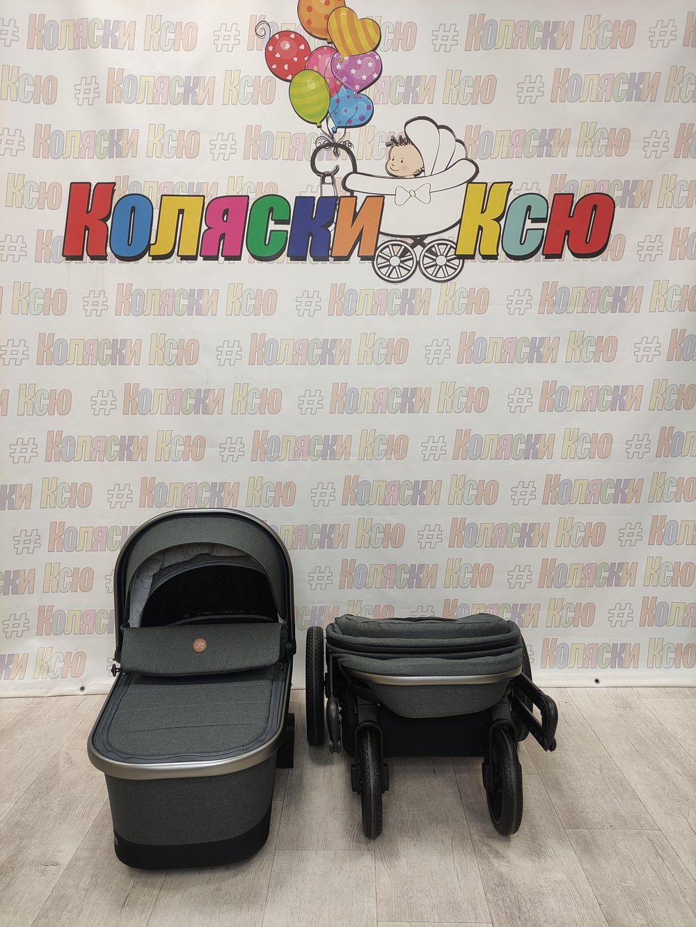 Коляска модульная Sweet Baby Ricci Steel Grey