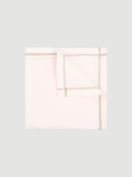 Плед-пелёнка Mjölk Pink Rose из муслинового хлопка