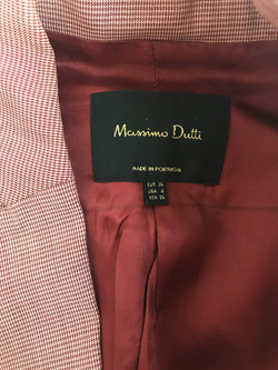 Костюм Massimo Dutti стильный из шерсти, маркировка 36, визуально на 42 размер