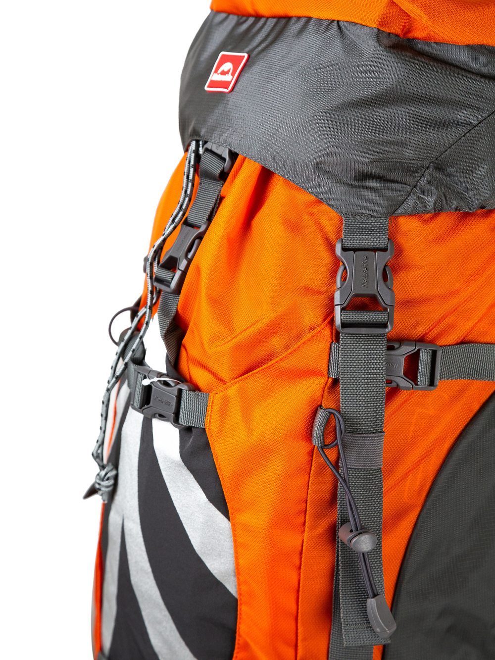 Рюкзак туристический Naturehike, 70л, оранжевый (NH70B070-B)