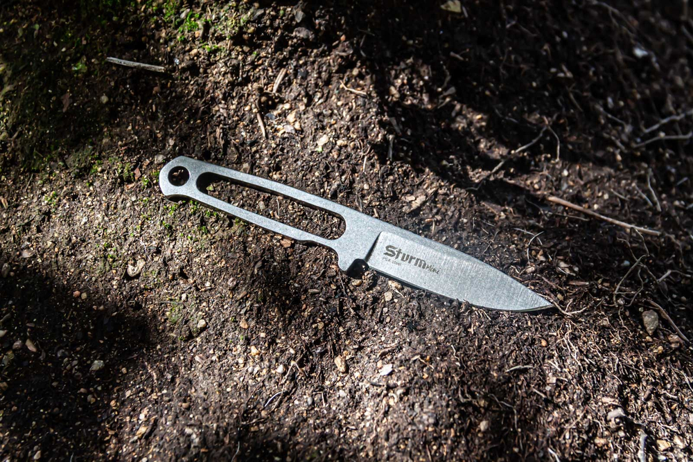 Туристический нож Sturm Mini PGK StoneWash