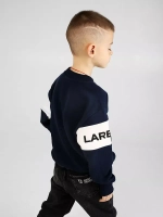 Свитшот для мальчика синий в школу