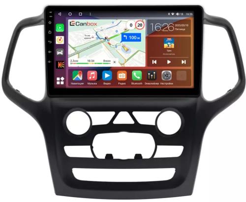 Магнитола для Jeep Grand Cherokee WK2 2013-2021 (взамен 5" экрана) - Canbox 9-0360 Qled, Android 10, Быстрая, SIM-слот