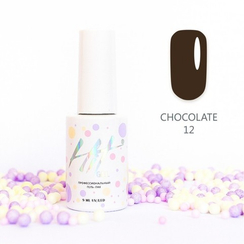 Гель-лак ТМ "HIT gel" №12 Chocolate, 9 мл