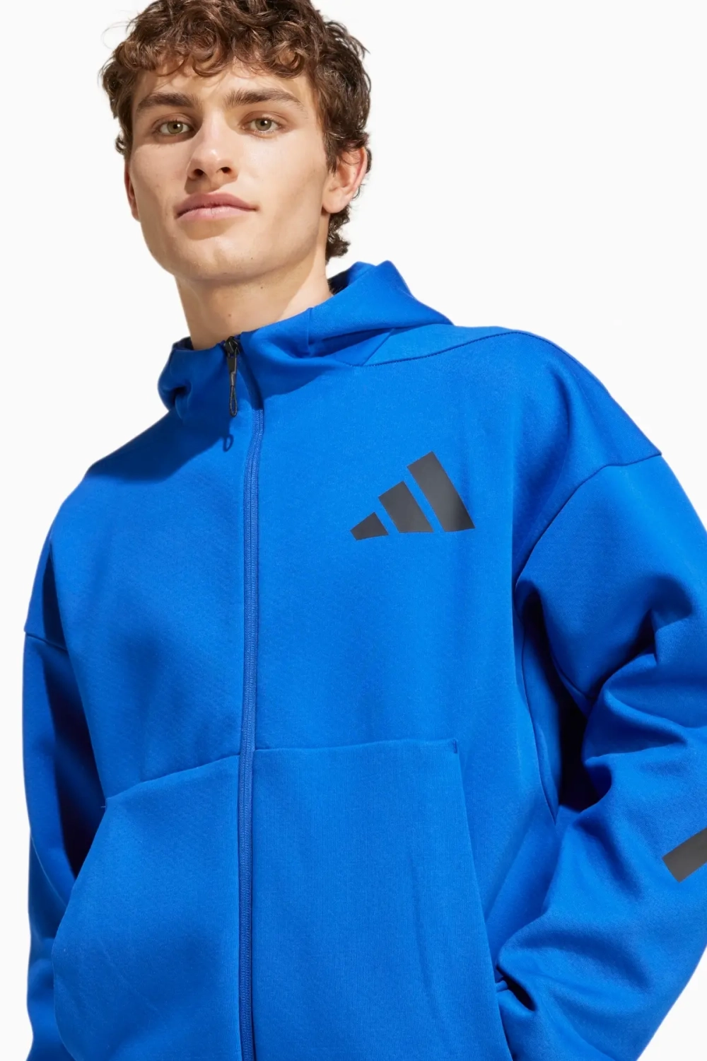 Кофта adidas Z.N.E. Full-Zip - синий