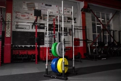 Стойка для 4х грифов и дисков