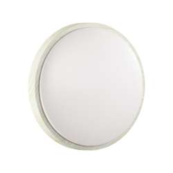 7628/CL PALE SN 000 Светильник пластик/белый/беленый под дерево LED 30Вт 4000К D340 IP43 LOSTA