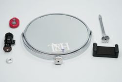 Лампа кольцевая светодиодная RL-18BII, с дисплеем, пультом 49см