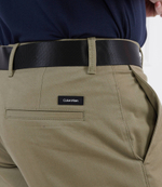 Шорты + пояс MODERN TWILL Calvin Klein - оливковый(K10K111788)