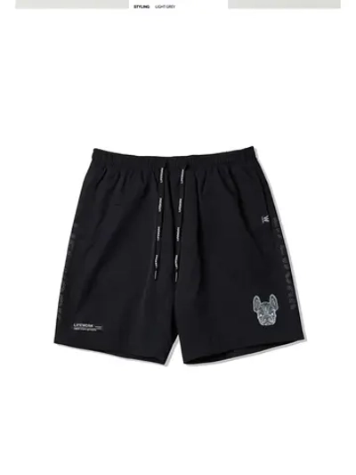 Шорты нейлоновые с сетчатыми полосками