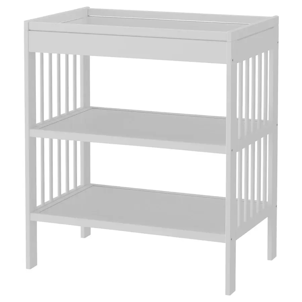 Столик пенальный - IKEA GULLIVER, 82x54x93 см, светло-серый, ИКЕА