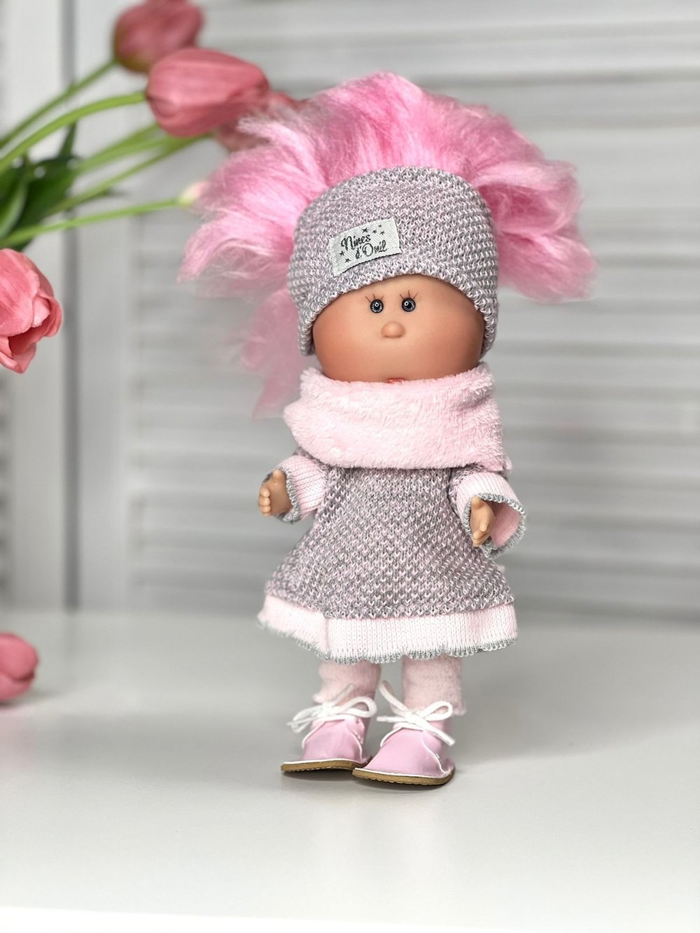 Кукла Nines виниловая 23см Little Mia (3154K)