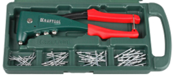 Заклепочник KRAFTOOL X-5F с функцией FIX (удержание заклепки) в кейсе 31173-H6_z01