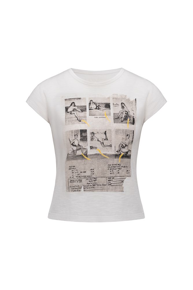 Футболка базовая с принтом