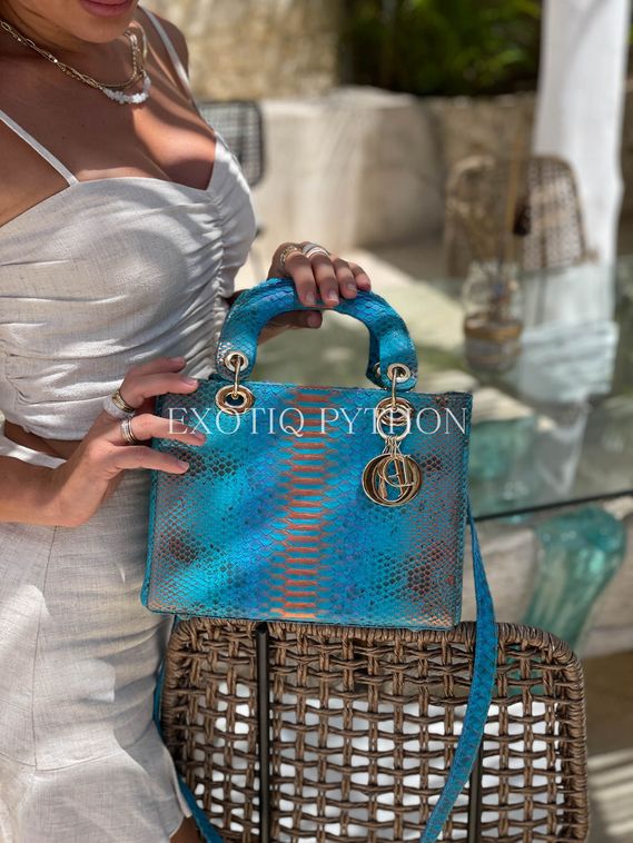 Сумка из кожи питона BG-491