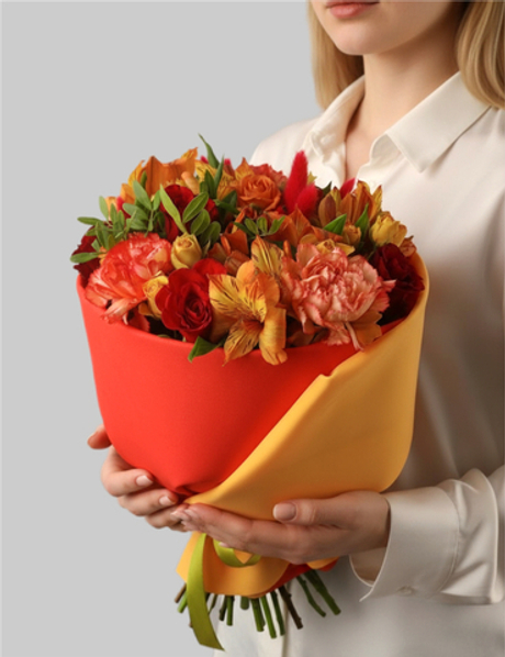 Букет Пламя огня